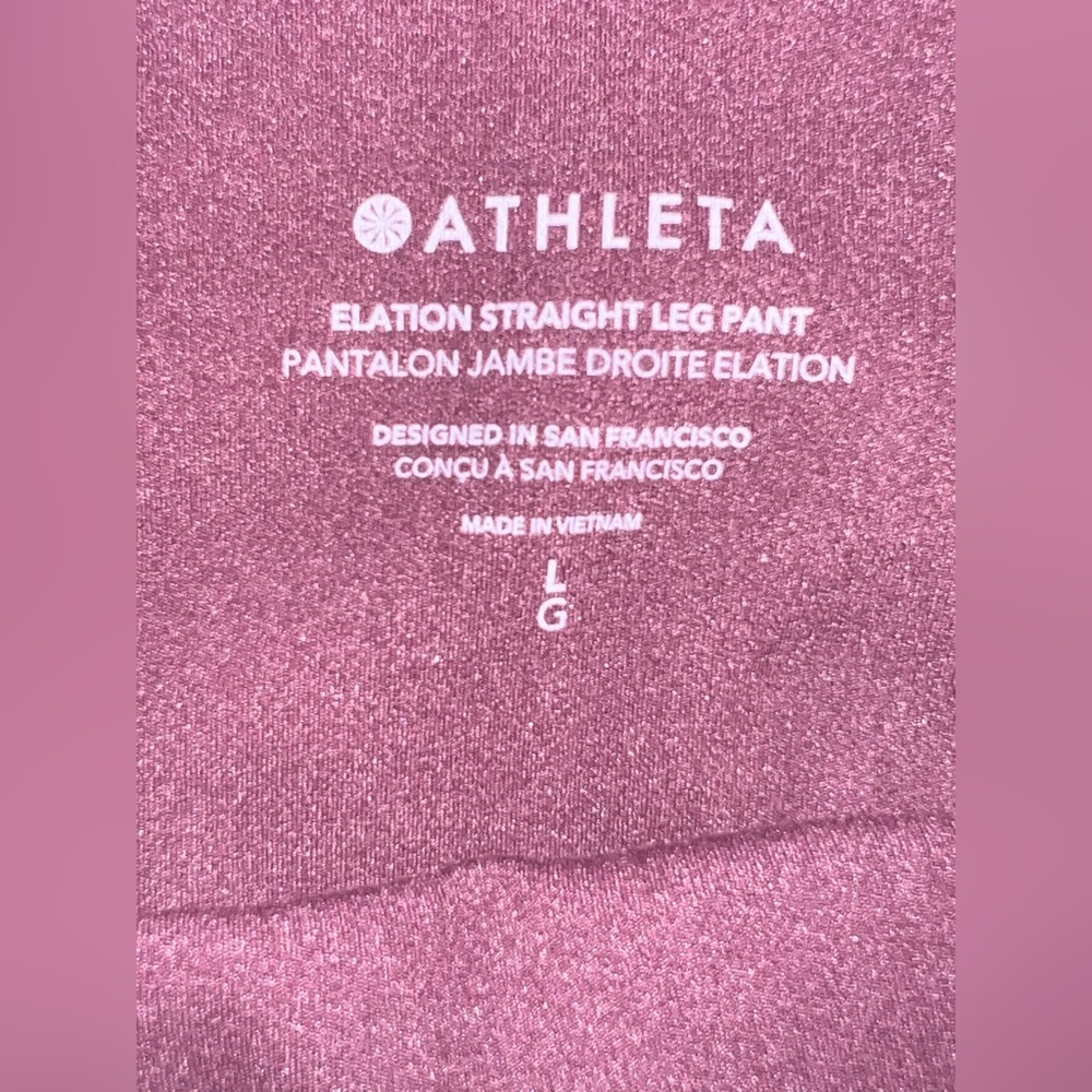 NWT Athleta Elation Straight Leg Legging - Picture 6 of 6